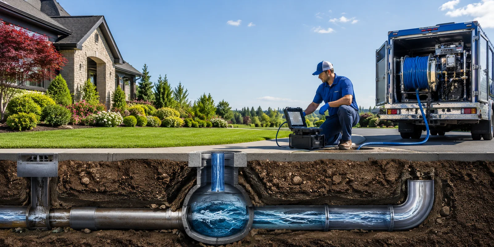 Drainage restoration information for Michigan City, IN